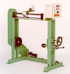 Tube coiling winding machine